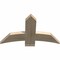 Ekena Millwork Bellingham Rough Sawn Timber Gable Bracket, Douglas Fir, 36"W x 23"H x 2"D x 6"F, 15/12 Pitch GBW036X23X0206BEL00RDF - alternate 2